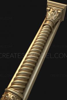 نموذج ثلاثي الأبعاد لآلة CNC الركائز 